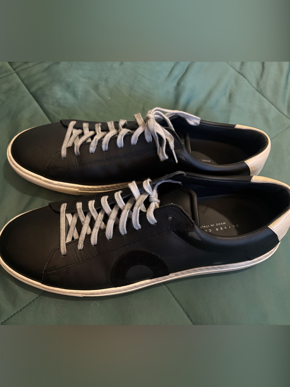 Men's Black Oliver Cabell Sneakers Made in Italy
